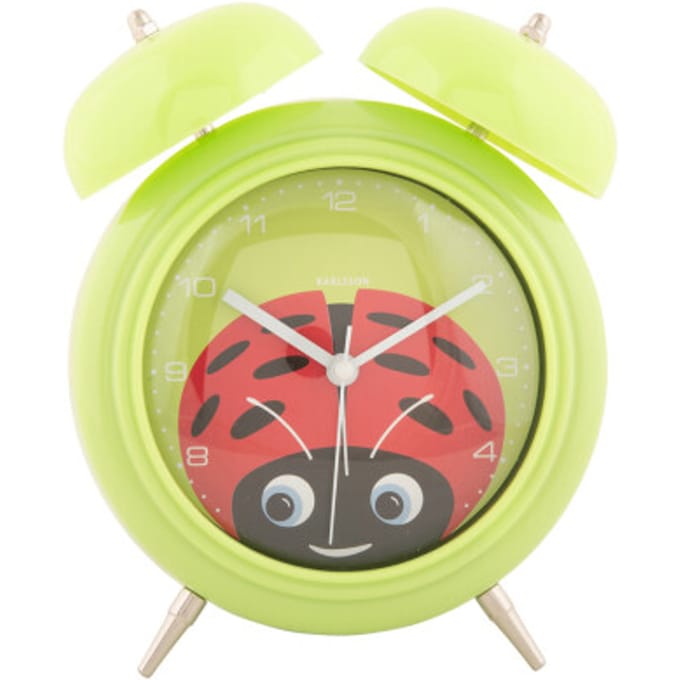 Karlsson wekker peekaboo ladybug -