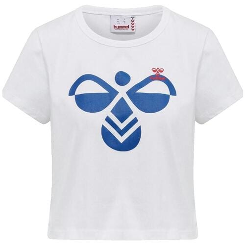 T-shirt Korte Mouw hummel T-shirt hmlIC TEXAS blanc