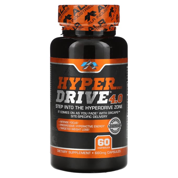 Hyper Drive 4.0, 660Mg, 60 Capsules