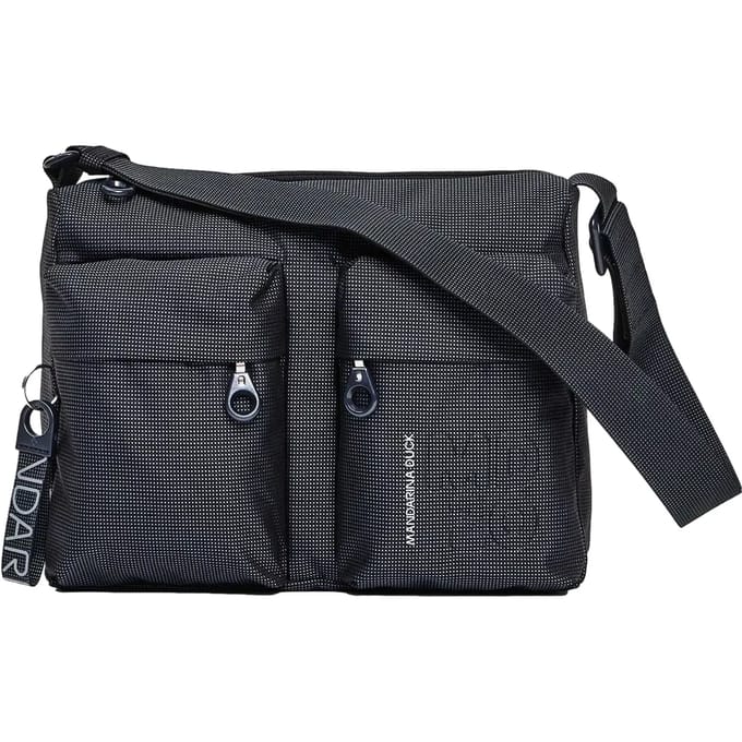 MANDARINA DUCK Schoudertas MD20 Crossover Zip Scarab Donkerblauw