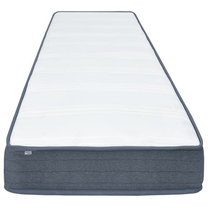 vidaXL - Boxspringmatras - 90x190x20 - cm - medium - zacht - stof