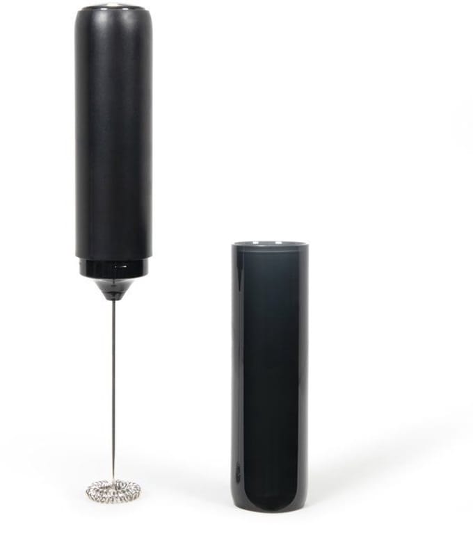 Hervulbare elektrische melkopschuimer - LIVOO - DOD225N - One-Touch bediening - Zwart
