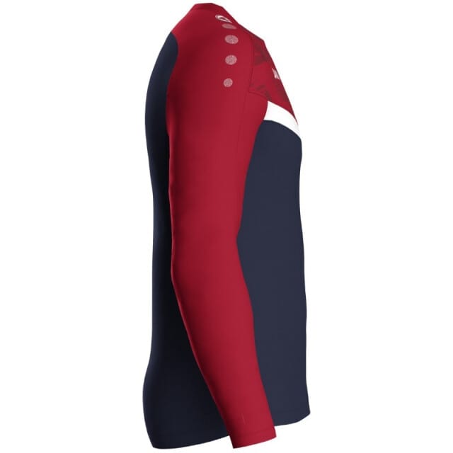 Jako Iconic Sweater Kinderen - Marine / Chilirood | Maat: 152