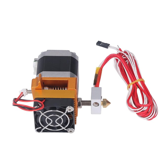 3D Printer MK8 Extruder Kit Aluminiumlegering Snelle Verwarming 3D Printer Extruder Onderdelen voor Prusa I3 40W black