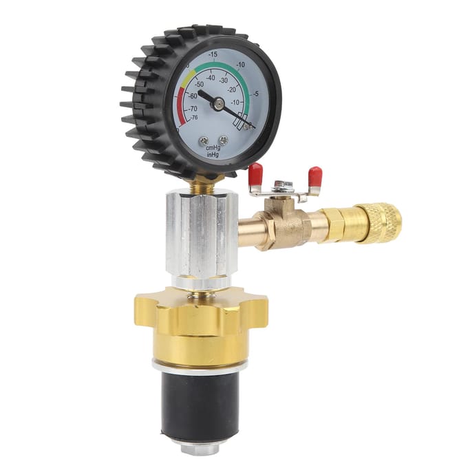 Kit de remplissage et de changement d'antigel sous vide, prévention pratique de la pollution, système de refroidissement du radiateur sous vide red