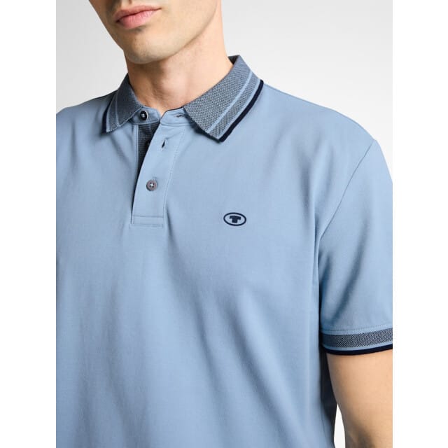 Bedrukte polo Tom Tailor