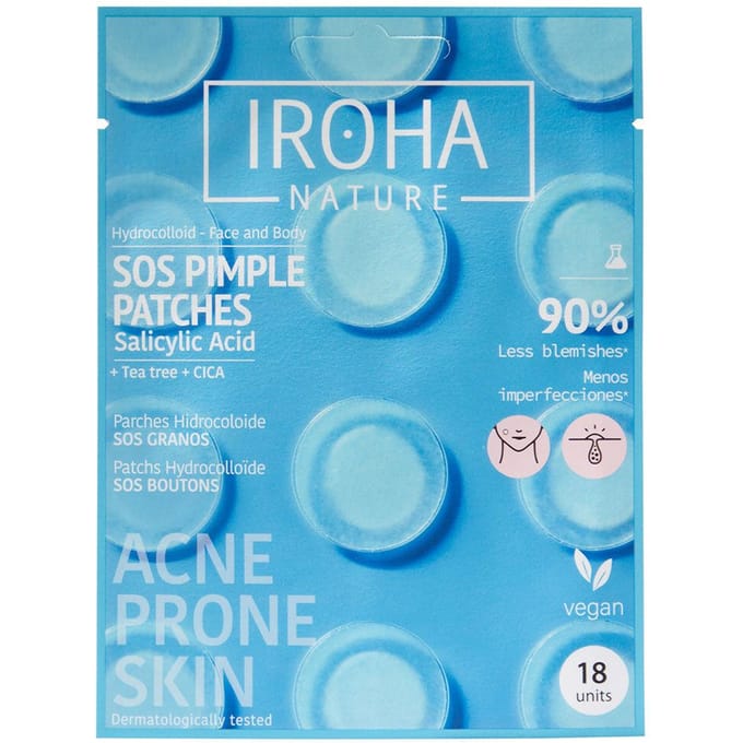 IROHA Nature SOS Salicylic Acid Pimple Patches 18 st