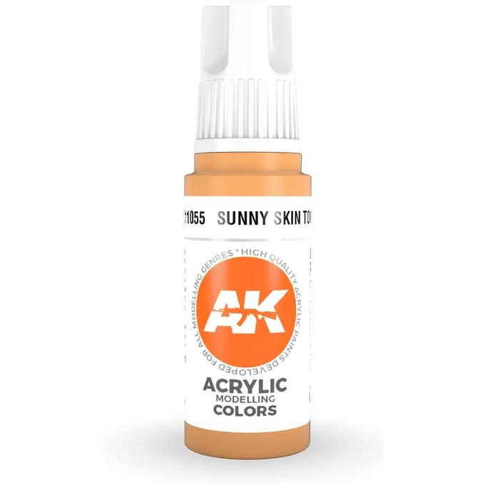 Sunny Skin Tone Acrylic Modelling Color - 17ml - AK-11055