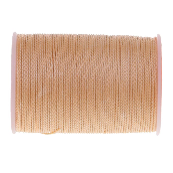Leer naaien gewaxt polyester koord draad hand stiksel ambachtelijk donkergrijs 0.65mm zwart