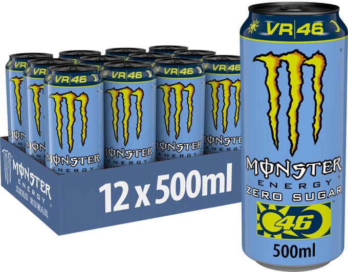 Tray Monster Energy Valentino Rossi VR46 - 12x50cl