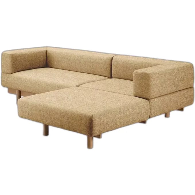 Bank met chaise longue aan de rechterkant Emko Alchemist