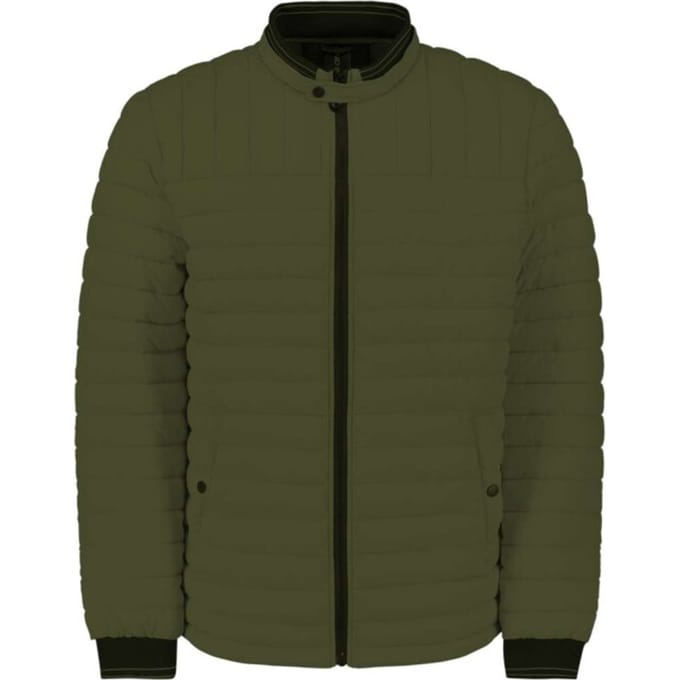 No Excess Jacket short fit padded dark moss