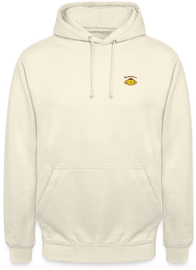 Pompompurin Geborduurd Portret Hoodie Unisex