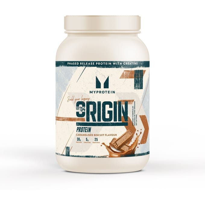 Myprotein Origin Protein (1200g) Caramelised Biscuit - Eiwitten - Eiwit Mix