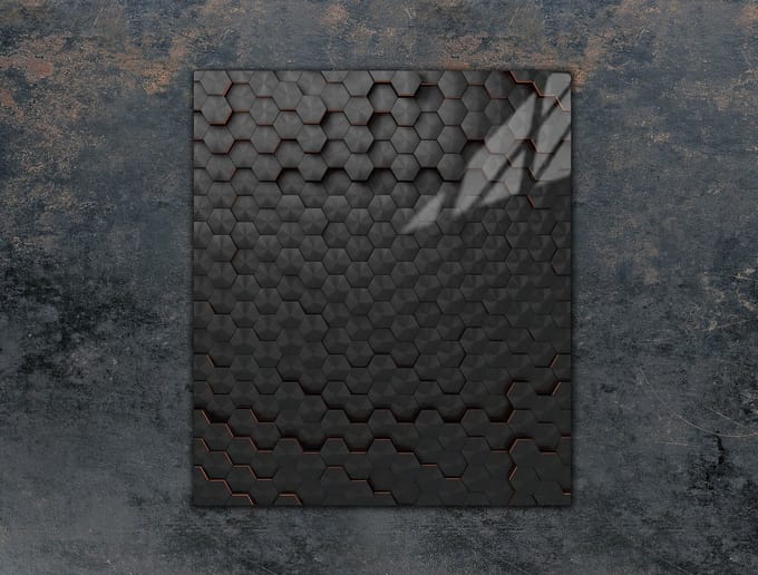 TMK ArtDeko - Snijplank - Zwart - 45x52 cm - Veilig