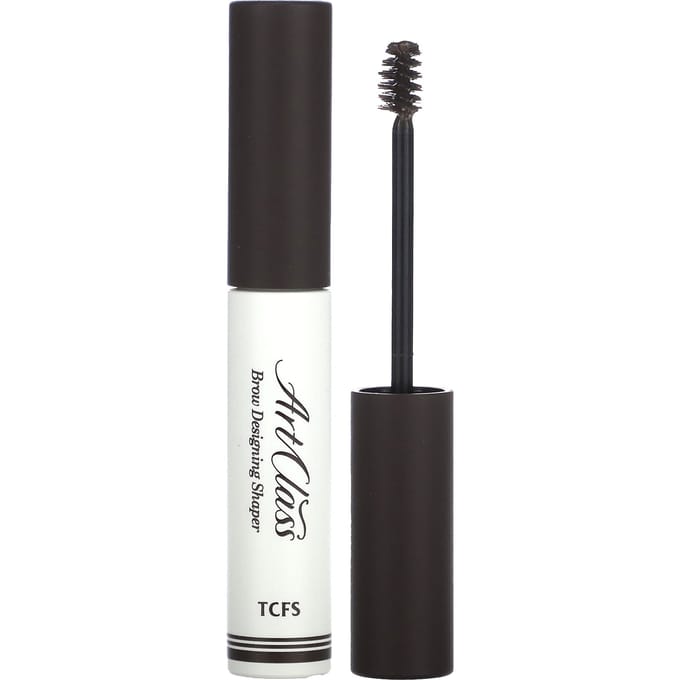 Te Cool voor School, ArtColls, Wenkbrauw Design Shaper, 02 Donkerbruin, 0,13 fl oz (4 ml) white