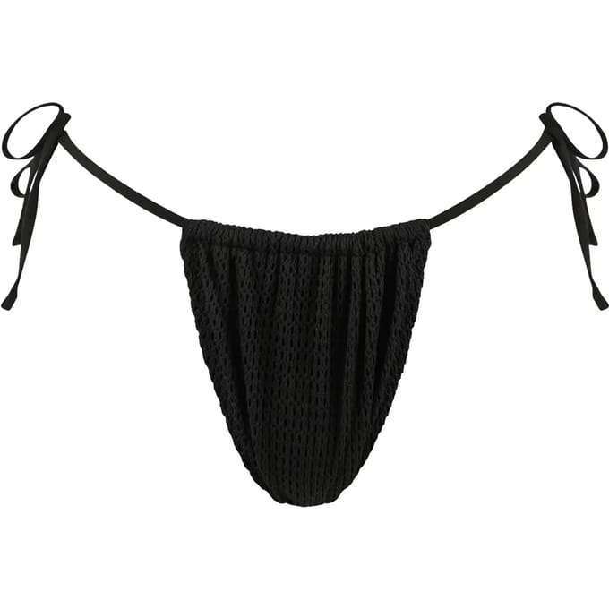 Verstelbare hoge taille bikini onderkant voor dames Lisca Calvi