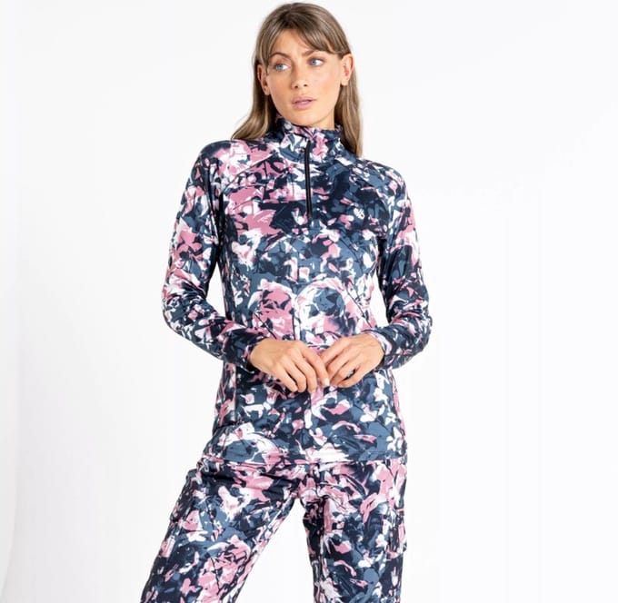 Dare2B Dames Divulge Core Stretch Pully MesaRoseFlor Maat S/36