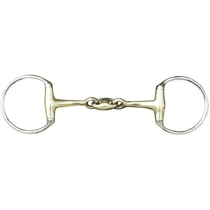 Olijfbit voor paarden HKM Argentan 16 mm