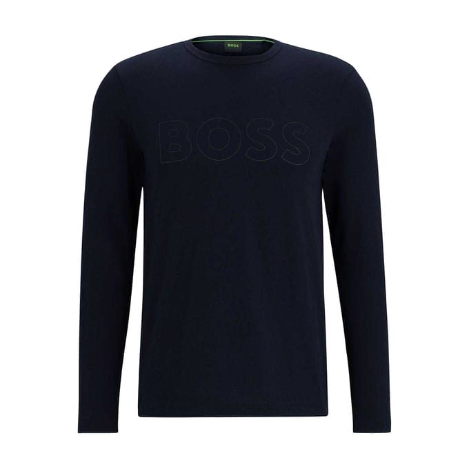 Boss Heren Tognbo Logo T-Shirt (Donkerblauw)