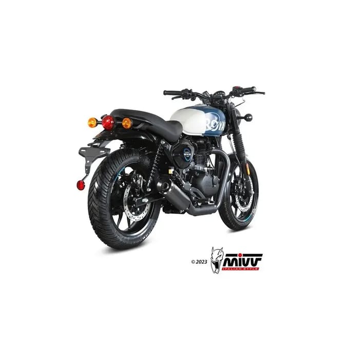 Silencer motorfiets staal Mivv HR-1 Royal Enfield
