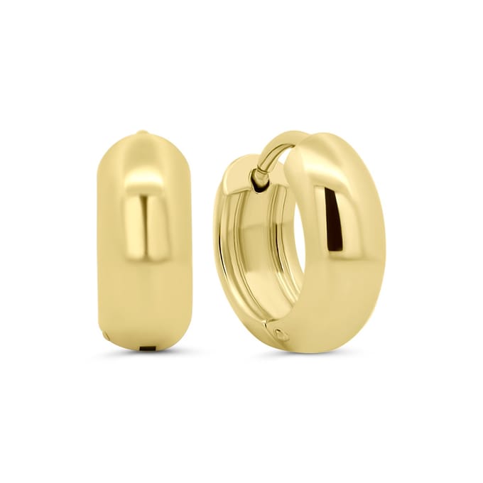 8CE-70651 – CO88 Collection – Oorringen Hoop 13mm – Goudkleurig