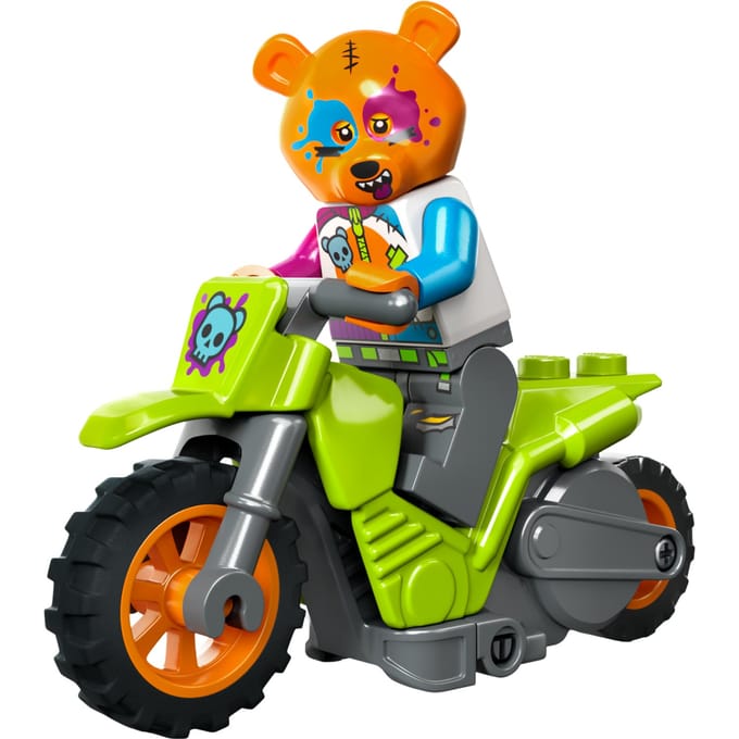 LEGO 60356 City Stuntz Beer stuntmotor, Actie Speelgoed met Coureur Poppetje