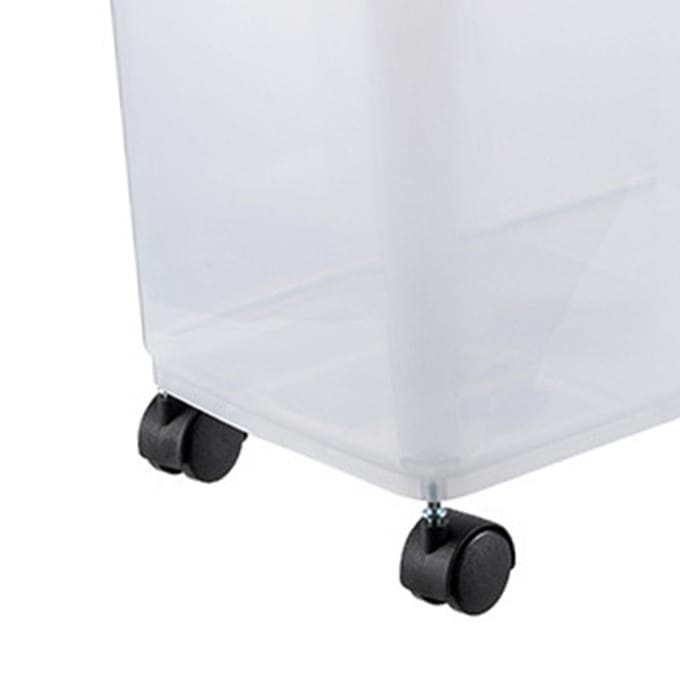 Rijstopbergcontainer 27,6 lb Perfecte afdichting Grote capaciteit Vochtbestendig Voedsel Rijstcontainer gray