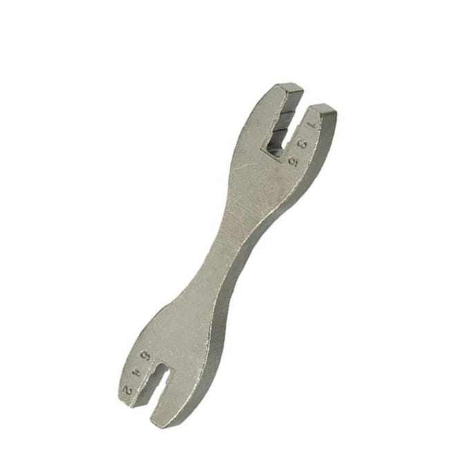 Clé à rayons portable pour motos et vélos, outil universel pour pneus de roues de tailles multiples gray