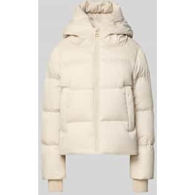 Regular fit donsjack met capuchon