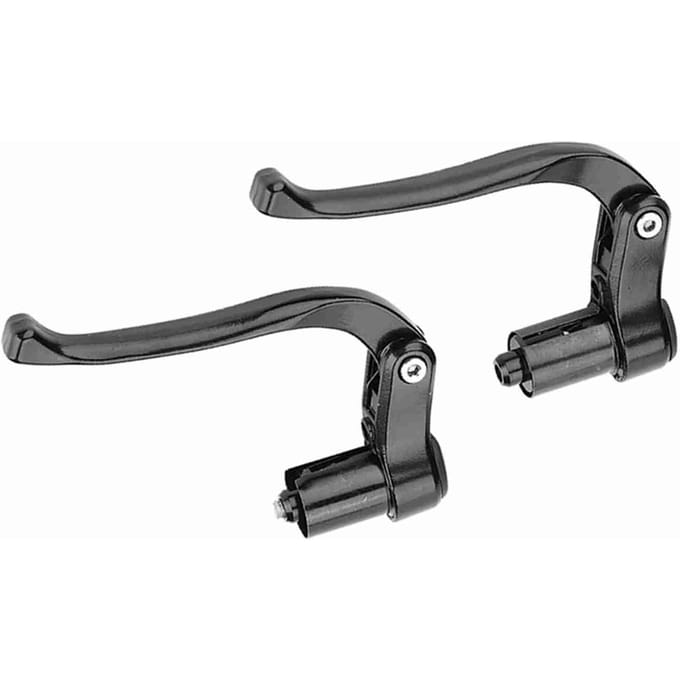 Remhendel Fixed Gear Vouwfiets Stuur Fietsaccessoire (Zwart)