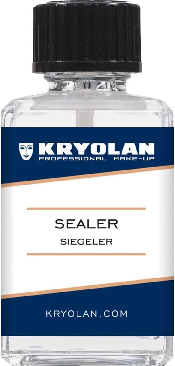 Kryolan Sealer 30 ml voor wax, latex foam en putty