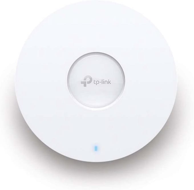 Wifi 6 AX1800 Access Point voor Plafondmontage - Snel & Betrouwbaar