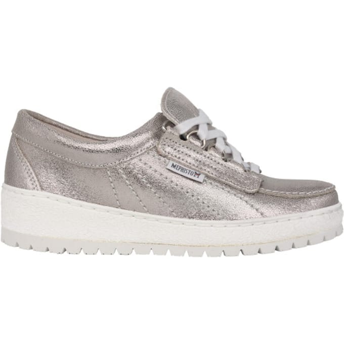Mephisto Lady - dames sneaker - Zilver - maat 35.5 (EU) 3 (UK)
