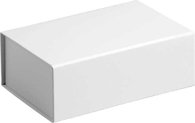 Cadeaudoos, 20x13x7cm WIT (2 stuks)