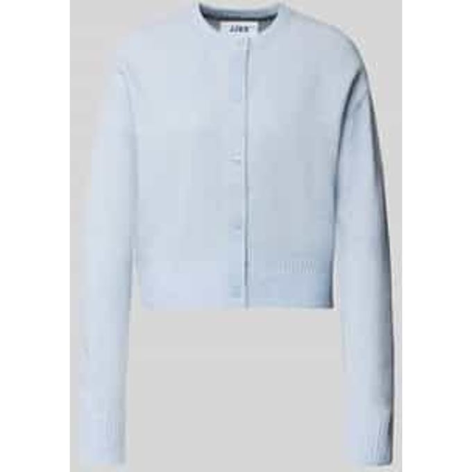 Regular fit gebreid jack met wol Model 'NATALIE'