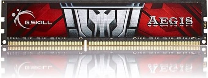 G.Skill AEGIS DDR3-1600 C11 SC - 4GB" (It is already in English)