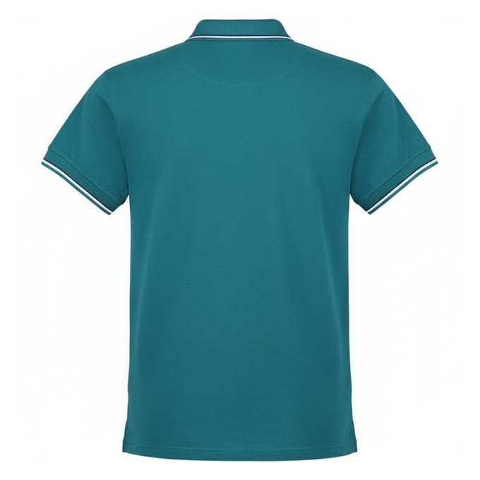 Aquascutum Heren Poloshirt met Tip (Groen)