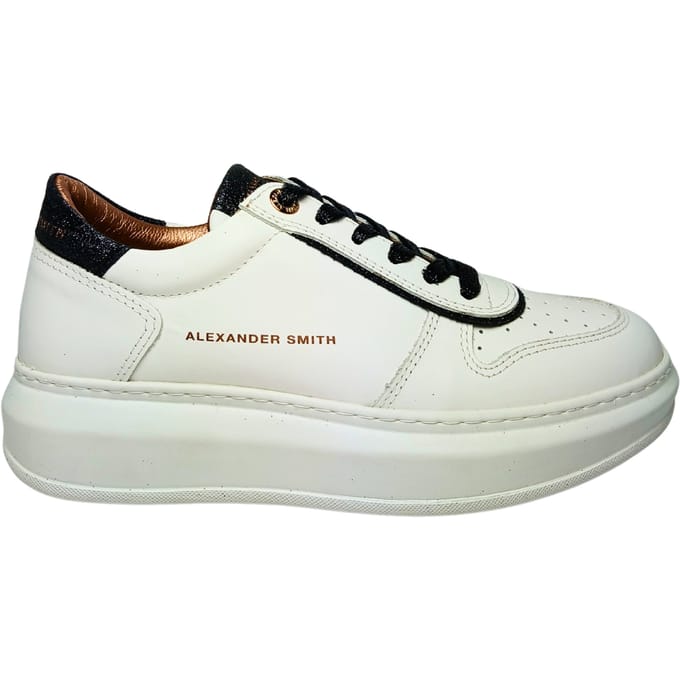 Damesschoenen Alexander Smith Sneakers Cambridge vrouw-wit zwart