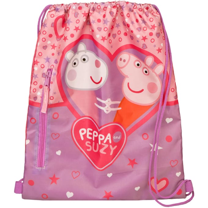 Peppa Pig Gymtas - Zwemtas - 40 cm - Roze - Voor Kinderen