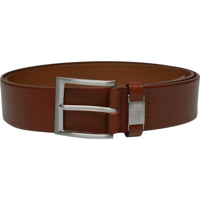 Boss Connio leren riem (Tan)