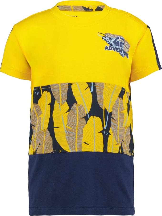 4PRESIDENT T-shirt jongens - Yellow - Maat 104