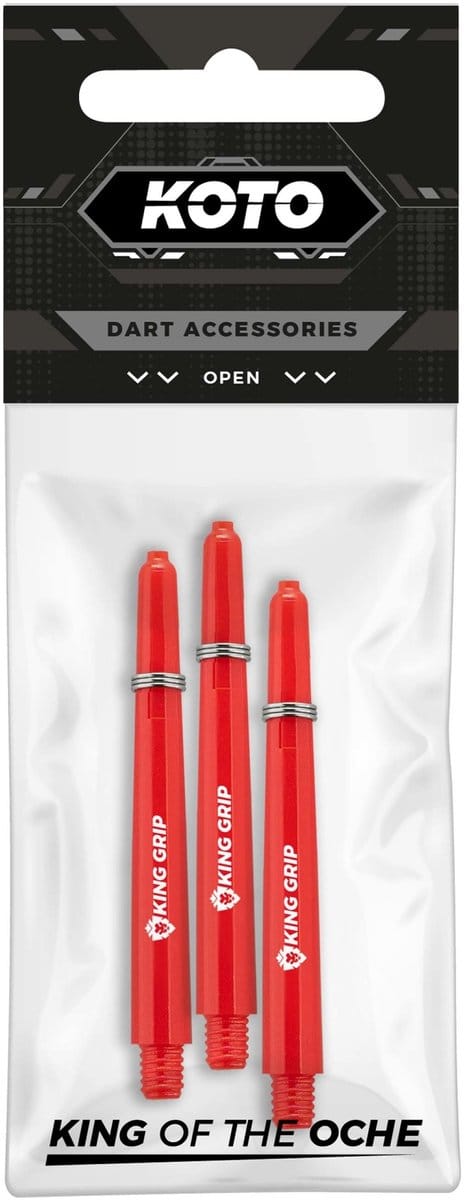KOTO King Grip Red - Dart Shafts Inbetween