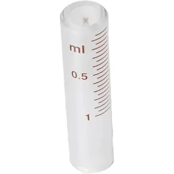Accessoire voor glazen cilinderspuit Socorex 1 ml