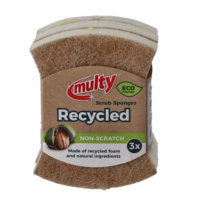 Multy schuursponsen - 3st - Gerecycled - ECO