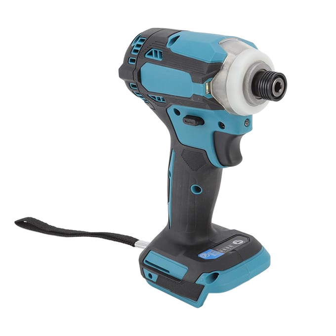 Borstelloze lithium-ion slagschroevendraaier met 3 snelheden en LED-verlichting.