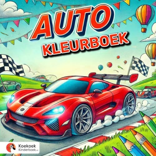 Het Grote Auto Kleurboek - Koekoek Kinderboek