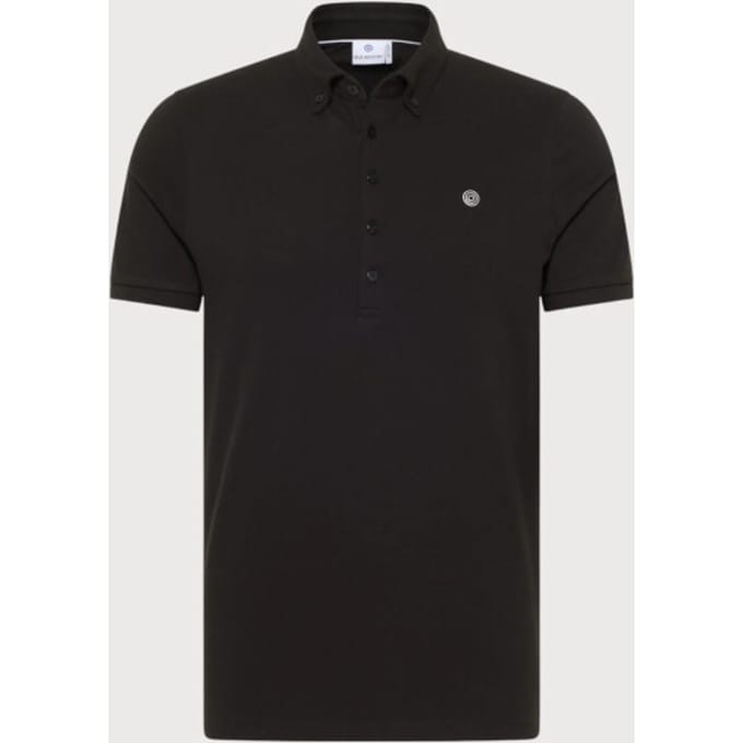 Blue Industry Button-down polo |
