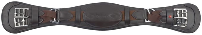 Rossner Ease Dressuursingel - Maat: 45 - Bruin - Leer