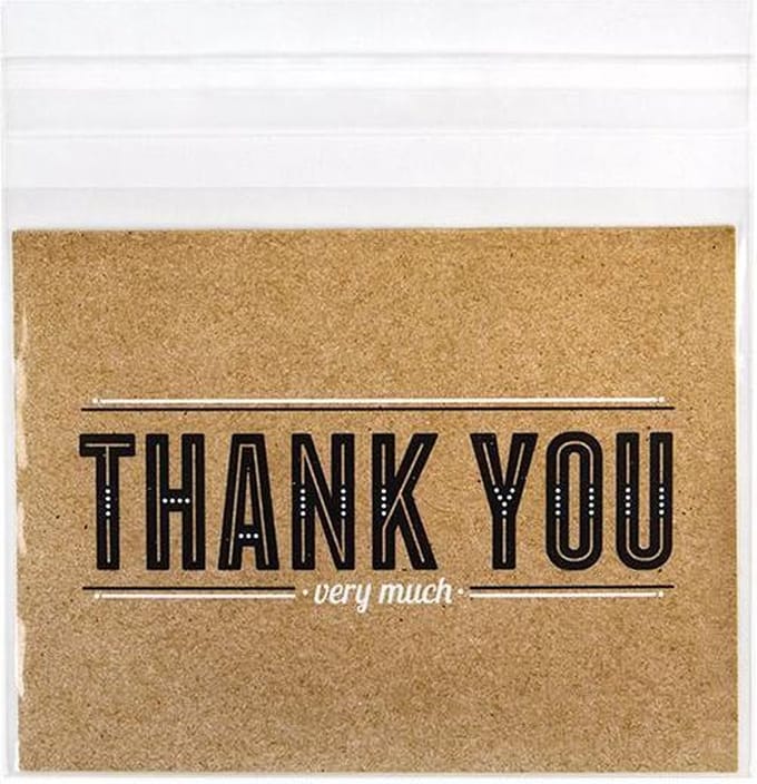 Plastic Zakken 13,7x10,8cm Transparant en Hersluitbaar (100 stuks) | Plastic zak